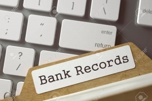 bank records