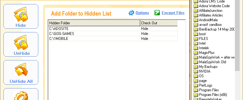 Free Folder Hider